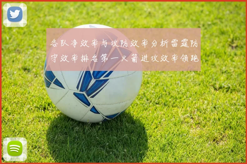 各队净效率与攻防效率分析雷霆防守效率排名第一火箭进攻效率领跑联盟